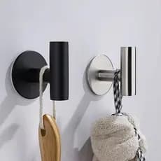 Gancho Autoadesivo/De Parede Para Roupão De Banheiro/Cabide De Toalha/Aço Inoxidável 304