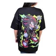 Camiseta Shadow The Hedgehog Oversized Sega Unissex