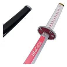 O-Katana Demon Slayer Kanao Tsuyuri Haste Bambu Cosplay Ornamento Decorativo Brinquedo Cosplay Coleção