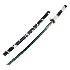 O-Katana Demon Slayer Sanemi Shinazugawa Artefato Decorativo Temático