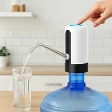 Bomba Recarregável para Galão de Água, Dosador de Agua para Galão, Dispense d'água automático
