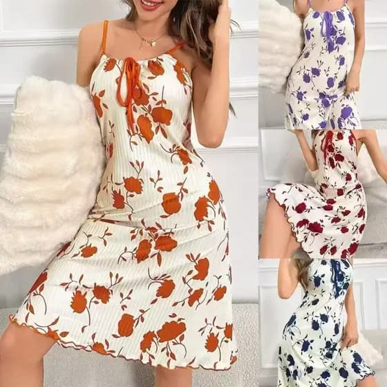 Conjunto casual e sensual de duas peças para mulheres: camisola de manga curta com renda canelada e shorts para uso domé