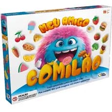 Monstrinho Comilão: Jogo Interativo com 40 Alimentos Diferentes