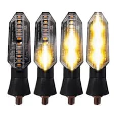 Kit 2 ou 4 Piscas Led Seta Sequencial Parafuso