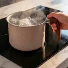 Leiteira Fervedor Indução 14cm Caneco Antiaderente Cerâmica 1.7L