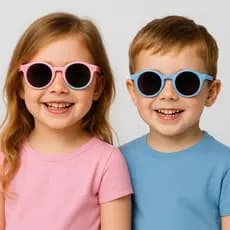 Óculos de Sol Para Bebê Proteção UVA e UVB Buba Acompanha Estojo