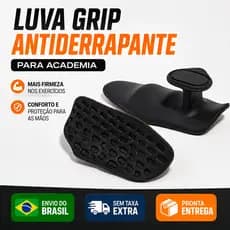 Luva Academia Musculação Ginástica Grip Resistente Antiderrapante Flexível Exercícios Treino Fit Ergonômica Proteção