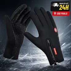Luva Para Moto Bike Ciclismo Touch Screen Impermeável Frio Esporte