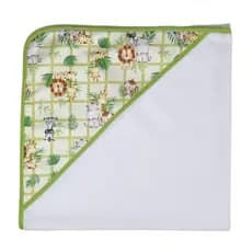 Toalha de Banho Bebe Felpuda com Capuz Estampado Bebê - Lançamento bebe