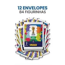 Lote 84 Cards selecao 2026 - 12 pacotes com 7 lacrados com NF Gazin
