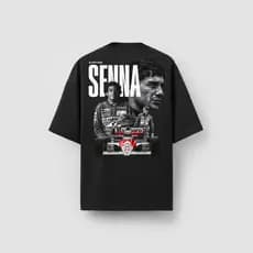 Senna 06 - Camisa Masculina Oversized Premium 20.1 Ayrton Senna Campeão Mundial