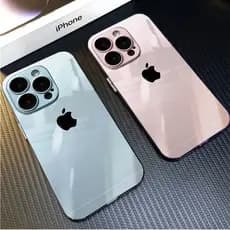 Capinha capa AG vidro silicone à prova choque para iPhone 11 12 13 6 7 8 14 15 17 AIR pro max mini x/xs xr xs.max
