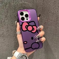 Capinha Capa  Para iPhone XS MAX XR 7/8 13 14 15 16 17 12 11 Pro Max Plus Hello Kitty  Anti-impacto  Normal Case