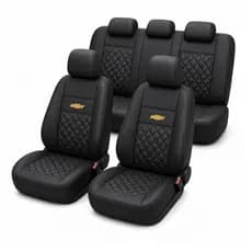 Capas Para Bancos 100% Couro Linha Premium Diamantada Modelos Chevrolet Classic Cobalt Corsa