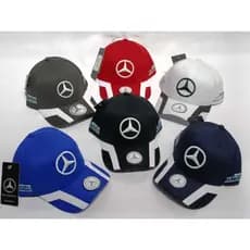 Boné Mercedes Petronas Strapback Fitão Varias Cores Unissex Aba Curva