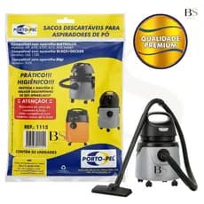 Sacos Para Aspirador de Pó Electrolux A9 A10 A10T A13 Smart WAP ST10 Black Decker Las 1100 (1115)