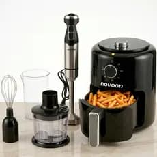 KIT AIR FRYER 2L E MIXER INOX COMPLETO