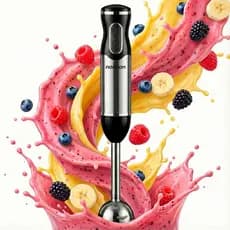 Mixer de Mão Elétrico Novoon Alta Potência 250W/400W Leve, Ergonômico e Prático