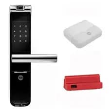 Combo Fechadura Eletronica Digital Yale Ymf 40a Maçaneta Wifi App
