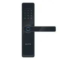 Fechadura Digital Biometria Senha de Embutir WI-FI App Elsys