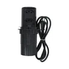 Torre De Tomada Embutir Pop 2 Tomadas 10a Preto