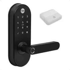 Fechadura Yale Ymc 420w Conecta App Alexa Preto Fosco App Combo