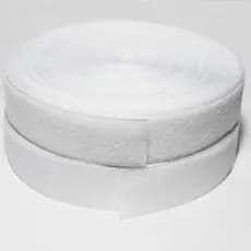 Rolo Velcro 5,0cm - Sem Adesivo - Macho e Fêmea - Branco