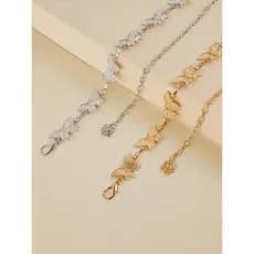 Cinto Feminino Luxo Premium Borboleta Acessório de Metal Ajustável para Cintura Design Fashion