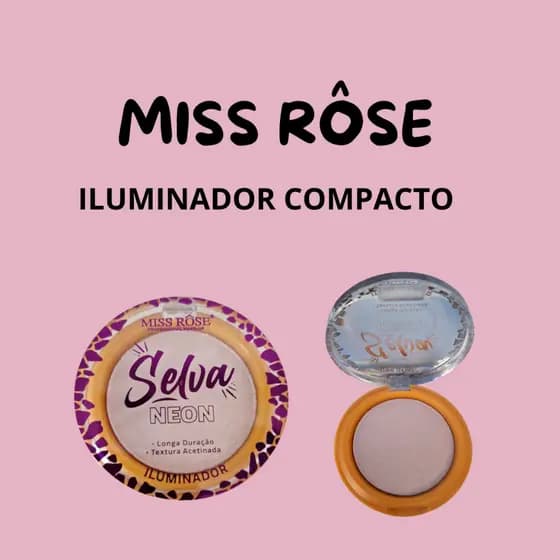 ILUMINADOR COMPACTO - MISSI RÔSE SELVA NEON