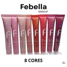 LIP GLOW GEL 3D - FEBELLA '-8 CORES-'