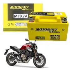 Motobatt – Gel – MTX7A – 7 Ah (YTX7A-BS)