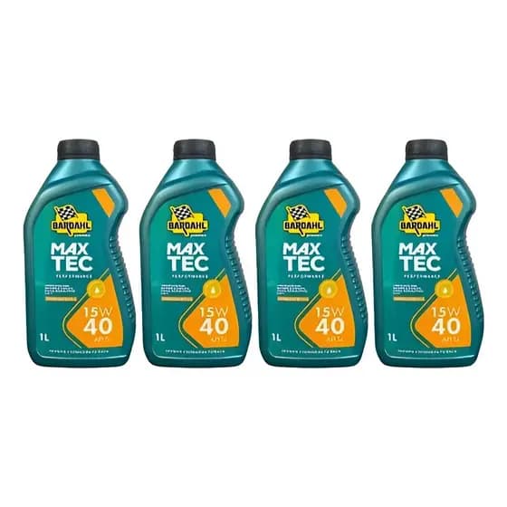 4 Litro De Óleo Motor 15w40 Semi-sintético Bardahl Maxoil