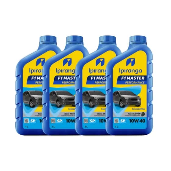 Óleo De Motor 10w40 Ipiranga F1 Master Performance Sn 4 Litros