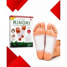 10 Kinoki Detox Para os Pés Adesivo Noturno Desintoxicante