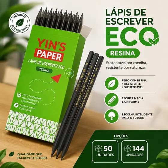 Kit caixa lapis de escrever 20 50 144 Resina Grafite Madeira ecológico Material Escolar barato lista Atacado escritório