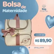 Mochila Maternidade Luxo Personalizada Menina/Menino