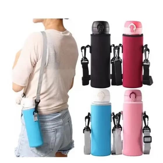 Porta Copo ou Garrafa Isotérmico Esportivo,ideal para passeio ao ar livre
