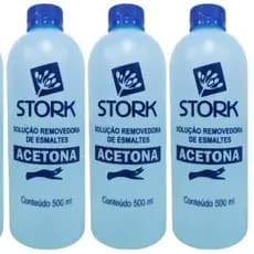 3 Removedor De Esmaltes Stork 500ml