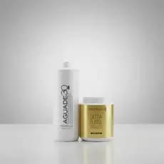 Kit  Descolorante 300g E  Oxi  Volumes 900ml Probelle