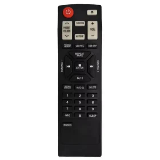 Controle Compatível Com Som LG Jukebox Cm8330 Cm8430 9530 9730