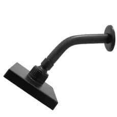 Chuveiro Ducha Quadrado Articulável Preto Fosco Aquecimento Solar ou Gás Luxo