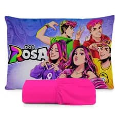 JOGO DE LENÇOL SOLTEIRO INFANTIL DOS ROSAS EMILLY VICK FRONHA TRAVESSEIRO, LENÇOL DE ELASTICO
