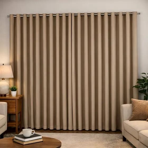 Cortina Blackout Em Tecido 100%  Corta Luz 4,00 x 2,70 ( L x A ) Janela Sala Quarto