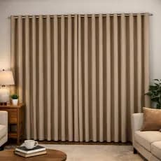 Cortina Blackout Em Tecido 100%  Corta Luz 4,00 x 2,70 ( L x A ) Janela Sala Quarto