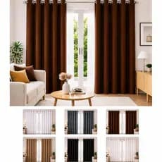Cortina Blackout Sala e Quarto Em Tecido Grosso  Corta Luz Blecaute Premium