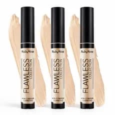 Corretivo Ruby Rose Flawless Alta Cobertura Matte Longa Duração Anti Olheiras Profissional