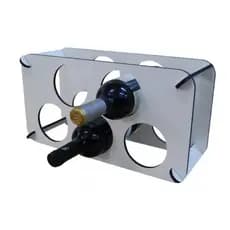 Mini Adega 5 Garrafas de vinho organização de vinhos