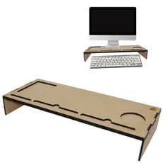 Suporte Apoio Base Para Monitor Home Office 55 Cm