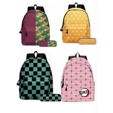 mochila Demon Slayer Tanjiro Nezuko,mochila anime