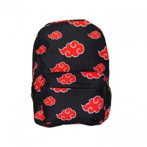 mochila e estojo akatsuki,kit anime,mochila anime,kit escolar naruto